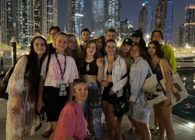 Щоденник групової поїздки в школу EC Dubai, Дубай
